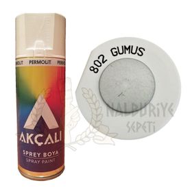 Akçalı 802 Gümüş Sprey Boya