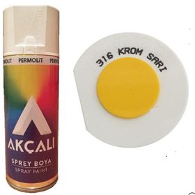 Akçalı Krom Sarı 316 Sprey Boya