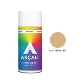 Akçalı Metalik Altın Yaldız 310 Sprey Boya