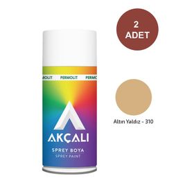 Akçalı Metalik Altın Yaldız 310 Sprey Boya