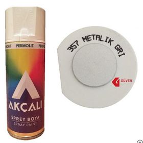Akçalı Metalik Gri 357 Sprey Boya