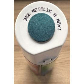 Akçalı Metalik Mavi 358 Simli 400 ml Sprey Boya