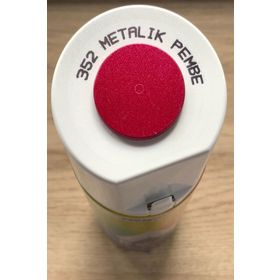 Akçalı Metalik Pembe 352 Simli 400 ml Sprey Boya