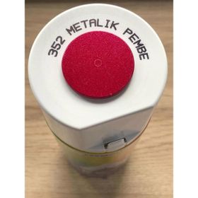 Akçalı Metalik Pembe 352 Simli 400 ml Sprey Boya
