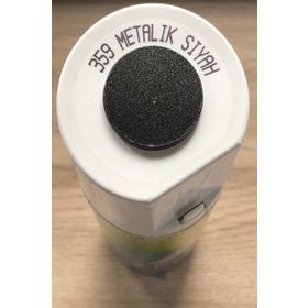 Akçalı Metalik Siyah 359 Simli 400 ml Sprey Boya