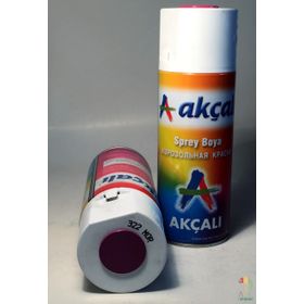 Akçalı Mor 322 Akrilik DÜz Renkli Sprey Boya