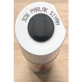 Akçalı Parlak Siyah 326 400 ml Sprey Boya