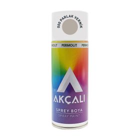 Akçalı Parlak Vernik 400 ml Sprey Boya