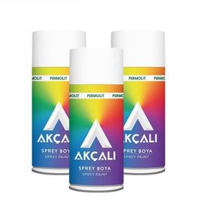 Akçalı R1013 Solvent Bazlı Sprey Boya 400 ml İnci Beyazı