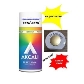 Akçalı R310 Altın Yaldız 400 ml Sprey Boya