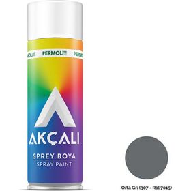 Akçalı RAL-7015 Orta Gri 307 Akrilik Düz Renkli Sprey Boya