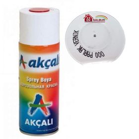 Akçalı Şeffaf Vernik 400 ml Sprey Boya