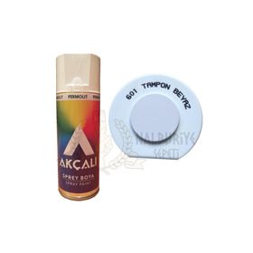 Akçalı Tampon Beyaz 601 400 ml Sprey Boya