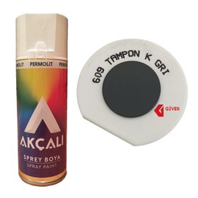 Akçalı Tampon Koyu Gri 609 Sprey Boya