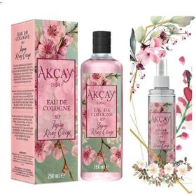 Akçay Japon Kiraz Çiçeği 250 ml Cam Şişe + 150 ml Sprey Kolonya
