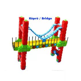 Akçiçek 125P Flexy Tangles 500 Parça Eğitici Oyuncak
