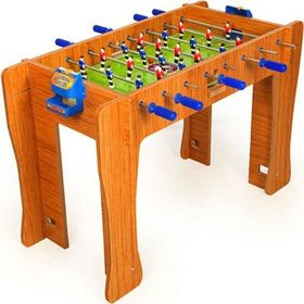 Akçiçek 4 Kollu Ahşap Langırt Masası