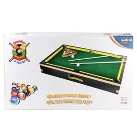 Akçicek Oyuncak 417 Matrax Ahşap Bilardo Oyunu