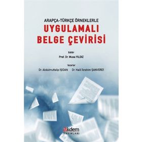 Akdem Yayınları - Uygulamalı Belge Çevirisi