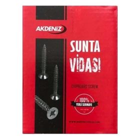 Akdeniz 3.5x13 mm Çinko 1000 Adet Sunta Vidası