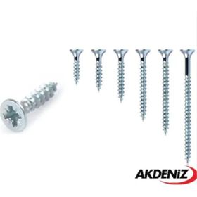 Akdeniz 3.5x25 1000 Adet Sunta Vidası