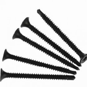 Akdeniz 3.5x45 mm Siyah 5 Paket 2500 Adet Matkap Ucu Alçıpan Vidası