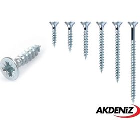 Akdeniz 4.0x20 mm 1000 Adet Sunta Vidası