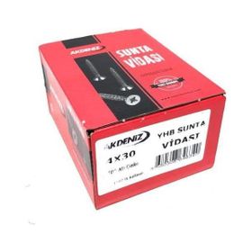 Akdeniz 4.0x30 mm Çinko 500 Adet Sunta Vidası