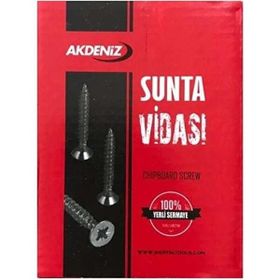 Akdeniz 4.5x45 mm Çinko 200 Adet Sunta Vidası