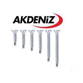 Akdeniz 4.8x70 cm 200 Adet 1 Koli Matkap Uçları
