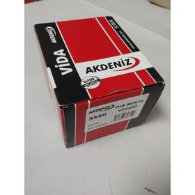 Akdeniz 5.0x60 mm 200 Adet Sunta Vidası