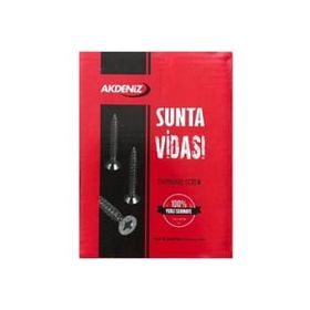 Akdeniz 5x50 mm 200 Adet Sunta Vidası