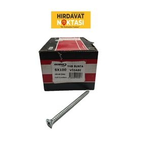 Akdeniz 6.0x100 mm 100 Adet Sunta Vidası