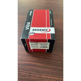 Akdeniz 6x100 Çinko 100 Adet Sunta Vidası