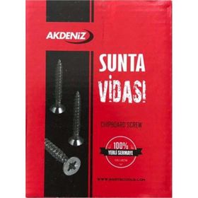 Akdeniz 6x100 Çinko 100 Adet Sunta Vidası