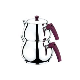 Akdeniz Şiraz Bakalit Kulp Çaydanlık