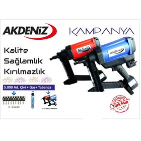 Akdeniz T30-38-N1 Gazlı Çivi Tabancası