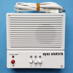 Akelsan DM403 3'lü Çaycı Diafon Merkezi