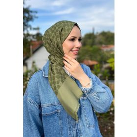 Aker 1090100-952 Yeşil Şal