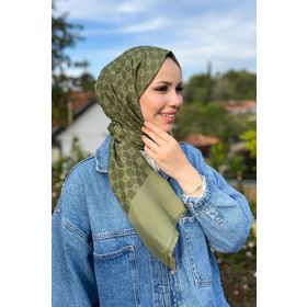 Aker 1090100-952 Yeşil Şal