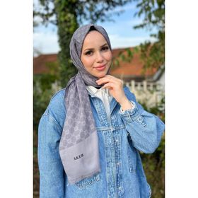 Aker 1090100-971 Gri Şal