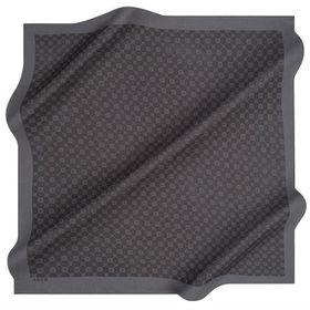 Aker 1090500-913 Füme Elegance Monogram Eşarp