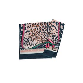 Aker 251K21 Wooltouch Lacivert Etol Eşarp