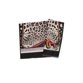 Aker 251K21 Wooltouch Lacivert Etol Eşarp
