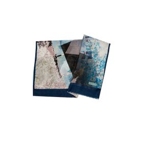 Aker 251K21 Wooltouch Lacivert Etol Eşarp