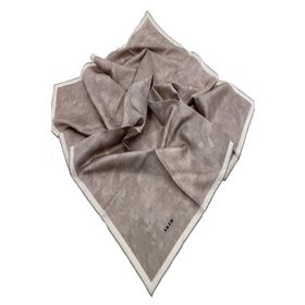 Aker 7208713D-933 2021 İlk Bahar Yaz Serisi İpek Twill Eşarp