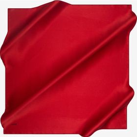 Aker 7747758-341 Kırmızı Düz Taşlanmış İpek Krep Saten Eşarp
