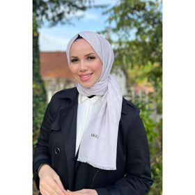 Aker 973 Açık Gümüş Şal