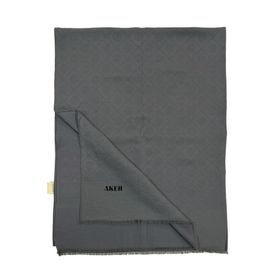 Aker 974 Cotton Metalik Gri Şal
