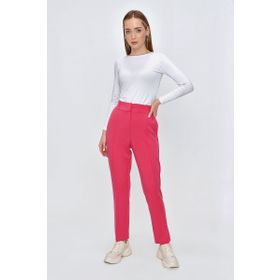 Aker Pembe Beli Lastikli Pantolon